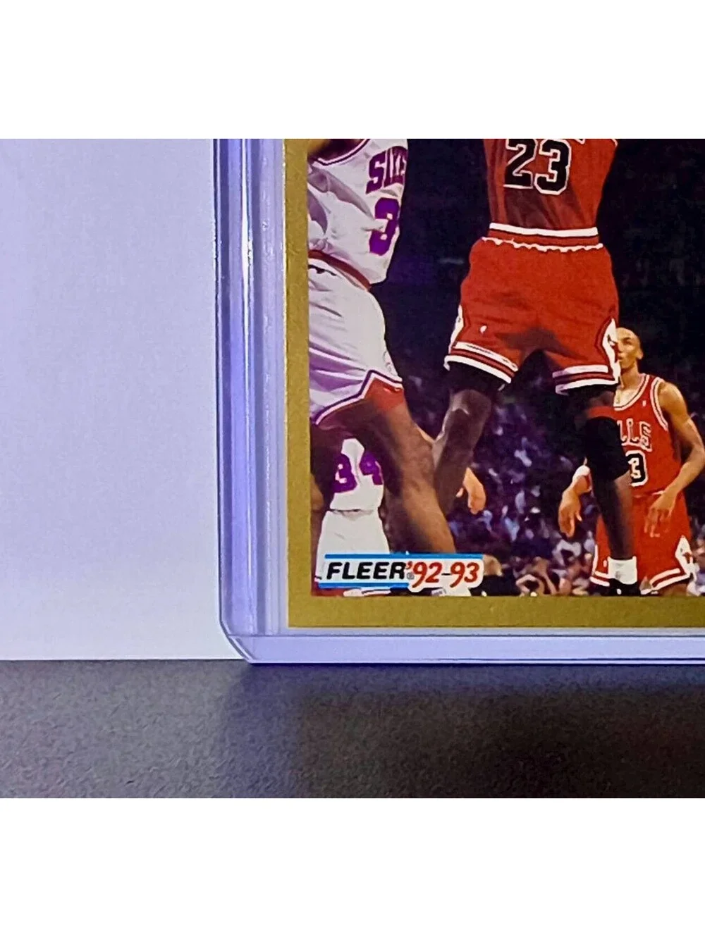 Michael Jordan 1992-93 Fleer League Leader #238 Basketball Card Chicago Bulls